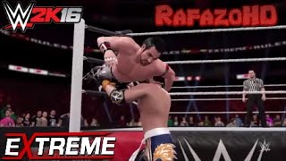 WWE 2K16: EPIC CAW MATCH | Rafazo vs Blake