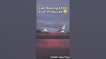 The First And Last A380 Ever Produced 🥹