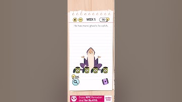 Brain Test Weekly Challenge Week 5 Walkthrough Solution