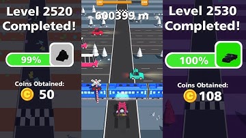 traffic run level 2520-2530 | traffic run level 10000 | traffic run gameplay | ShezZy gameplays
