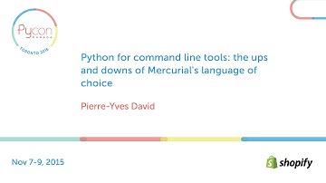 Python for command line tools: the ups and downs of Mercurial