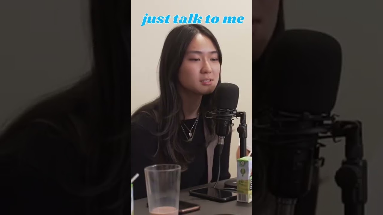 does this mean she’s MAD?! #fyp #podcast #asian 