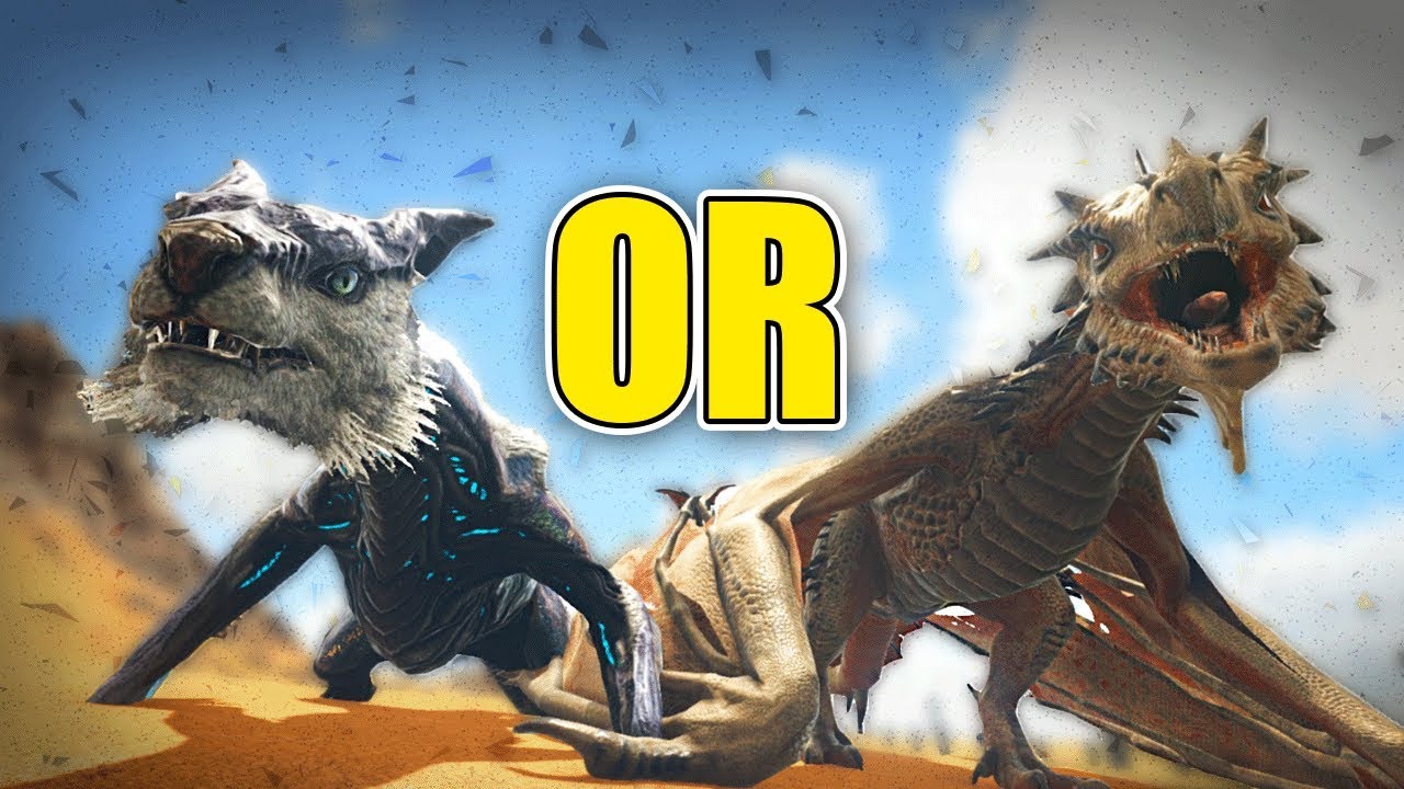 Is A Managarmr Or Wyvern Better Ark Survival Evolved Youtube
