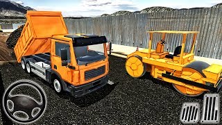 Heavy Road Builder Mega Construction Simulator - Android GamePlay screenshot 4