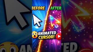 How to transform simple cursor into animated cursor 😮