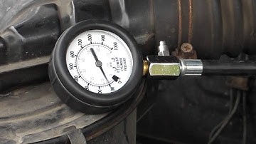 Diesel compression tester -- doing it wrong