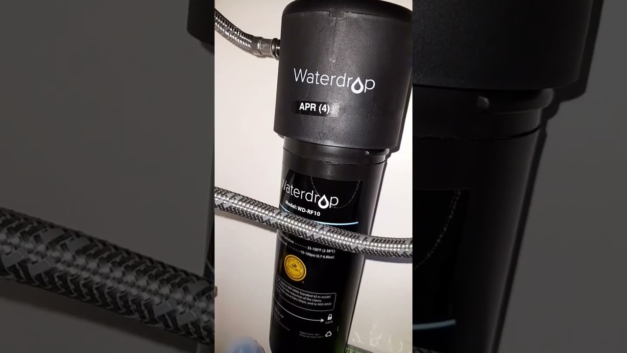 Waterdrop, filtro per acqua sotto lavello cucina #waterdrop #filtro #acqua  #potabile 