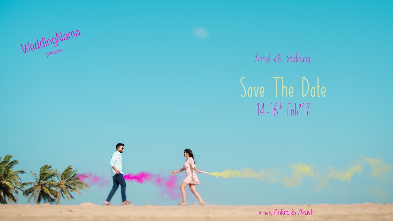 Shubhangi & Anmol | WeddingNama | Save The Date
