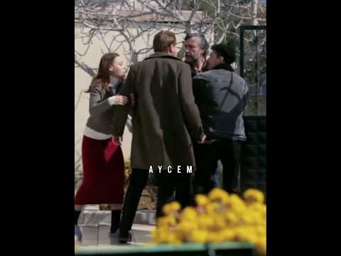 فرحات كل مرة يفقد أعصابه كيف لو يشوف كيف بيضربها الغزالة المطواة  مسلسلات تركية