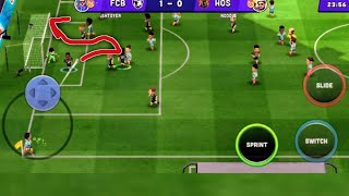 Quarter Final : FCB 7-2 HOS | Wonderful Corner And Header !  screenshot 4