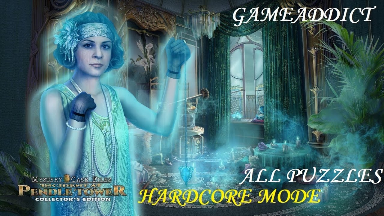 MYSTERY CASE FILES INCIDENT AT PENDLE TOWER COLLECTORS EDITION HARDCORE : All Puzzles And Mini Games
