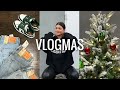 VLOGMAS DAY 8: Christmas tree / decor shopping & haul !