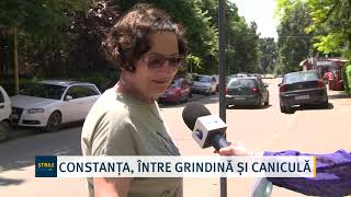 Constanța, între grindină și caniculă