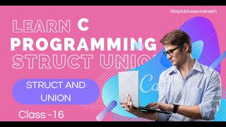 User-Defined Data Types in C Programming: Struct, Union,Union Enum,Bit Field | Class 16