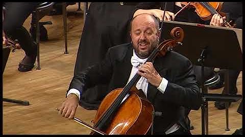 Enrico Dindo in Tchaikovsky Variations on a Rococo Theme Op. 33 for Cello and Orchestra