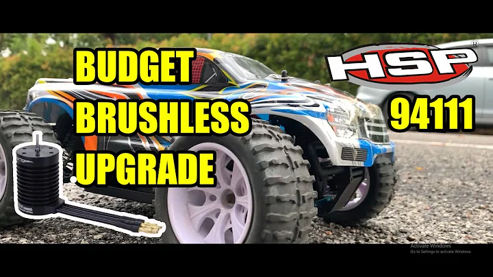 HSP 94111 Brontosaurus | Brushless motor upgrade,  iPhone screen cracked.