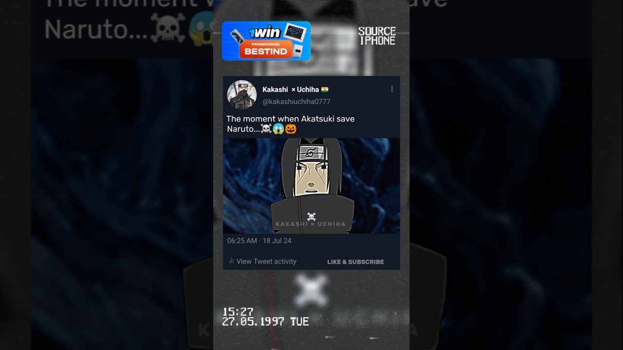 Akatsuki save Naruto 😱