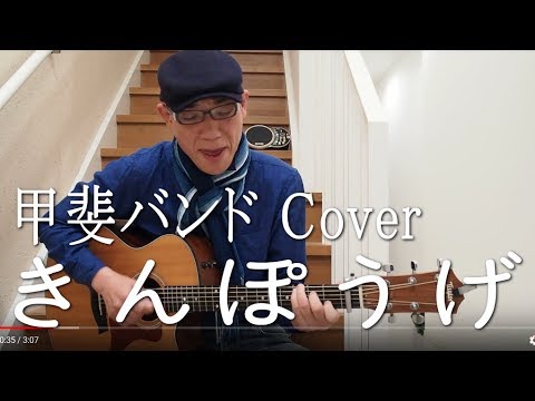 きんぽうげ 弾き語り 甲斐バンド Cover with BOSS DR-01S Rhythm