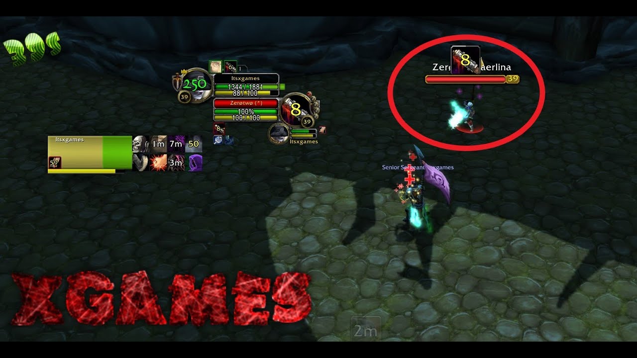 Xgames vs Zerotwo - Wow TBC Classic 39 Twink Arena!