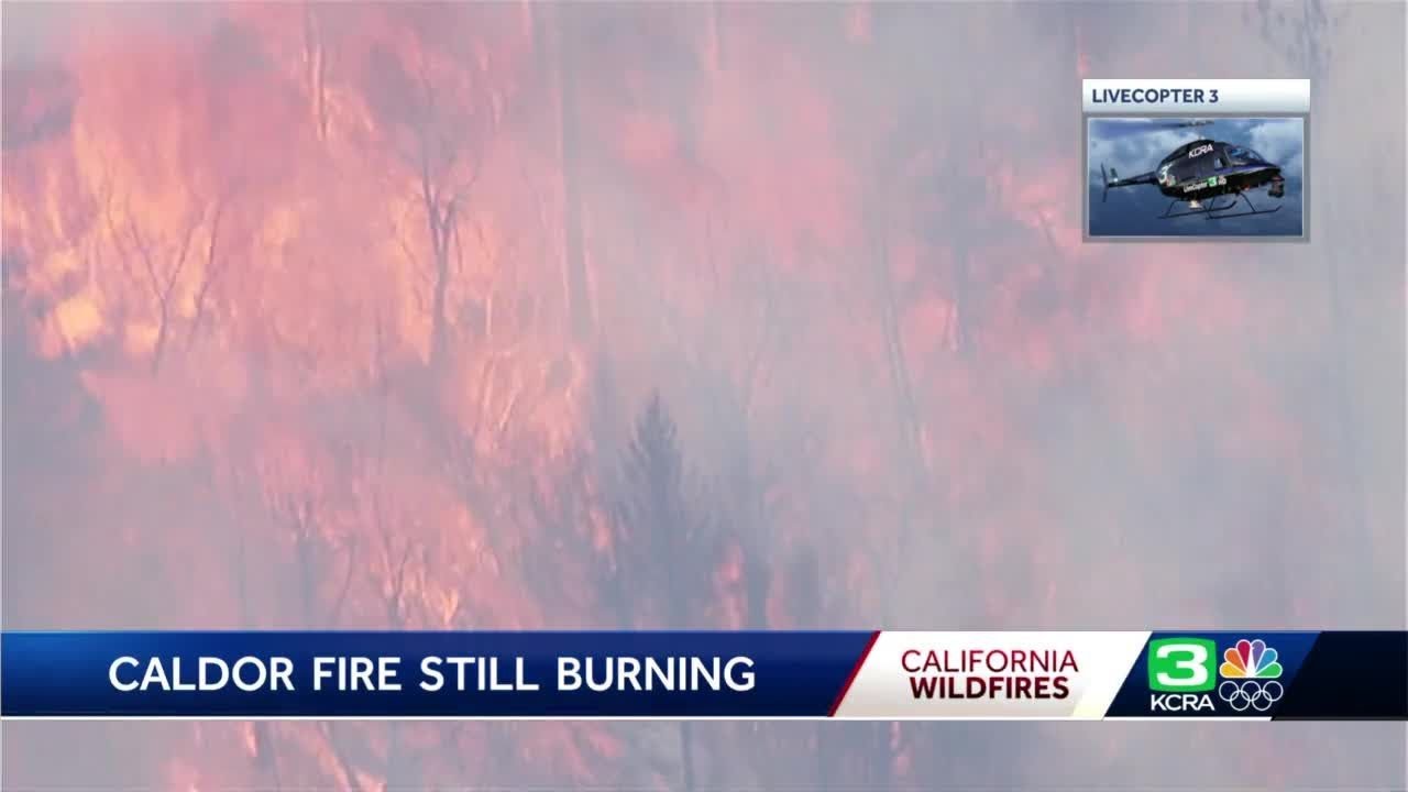 Caldor Fire Update Aug. 23, 2021