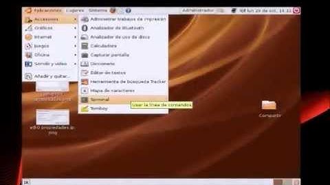 Compartir  archivos  en red   entre   ubuntu   y  windows  7