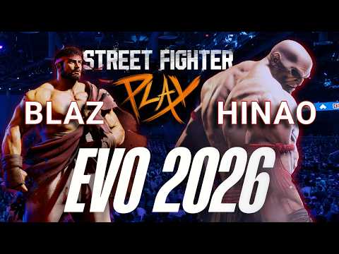 Hinao vs Blaz ▷ EVO LAS VEGAS 2026 DAY 2 - Street Fighter6 Full Match