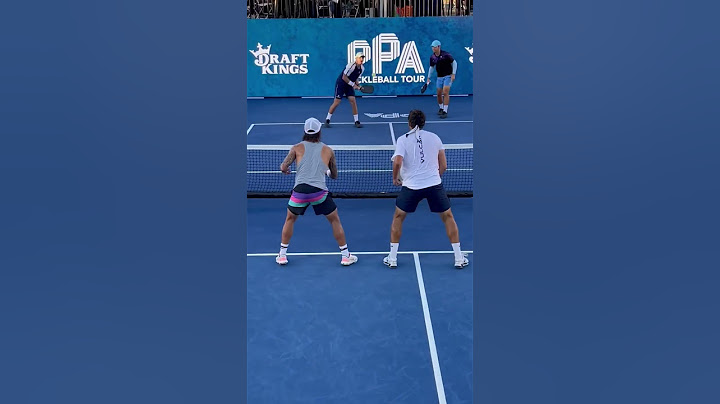 INCREDIBLE Pickleball. Speechless 😶