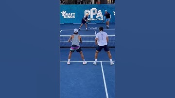 INCREDIBLE Pickleball. Speechless 😶
