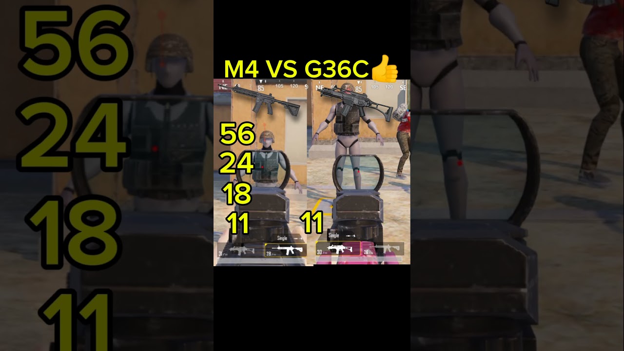 M4 VS G36C👍
