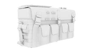 Blender Timelapse - Ammo Bag