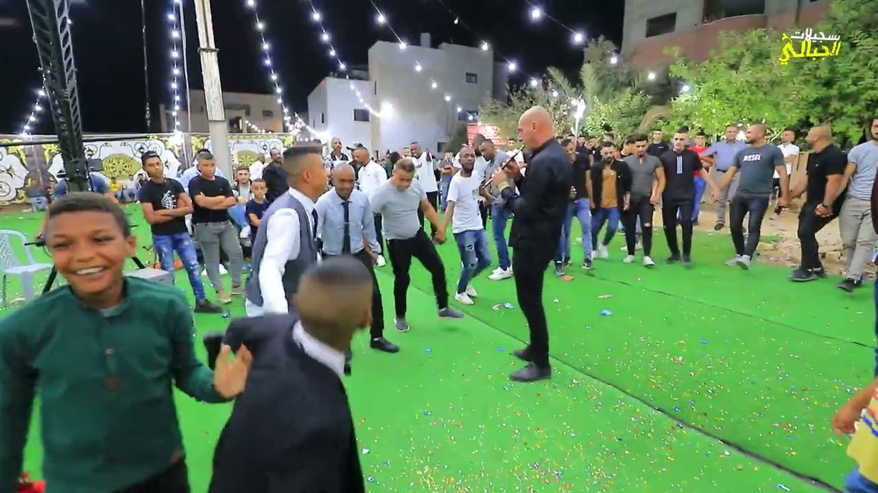 دبكة مجوز ابو عقبة - ‏سهرة العريس اسيد خيرالله والفنان باسل جبارين - رابا‏ 2022