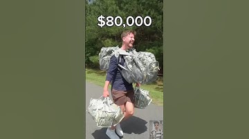 ► $10,000 Every Day You Survive In The... Sprinting with More and More Money#shorts