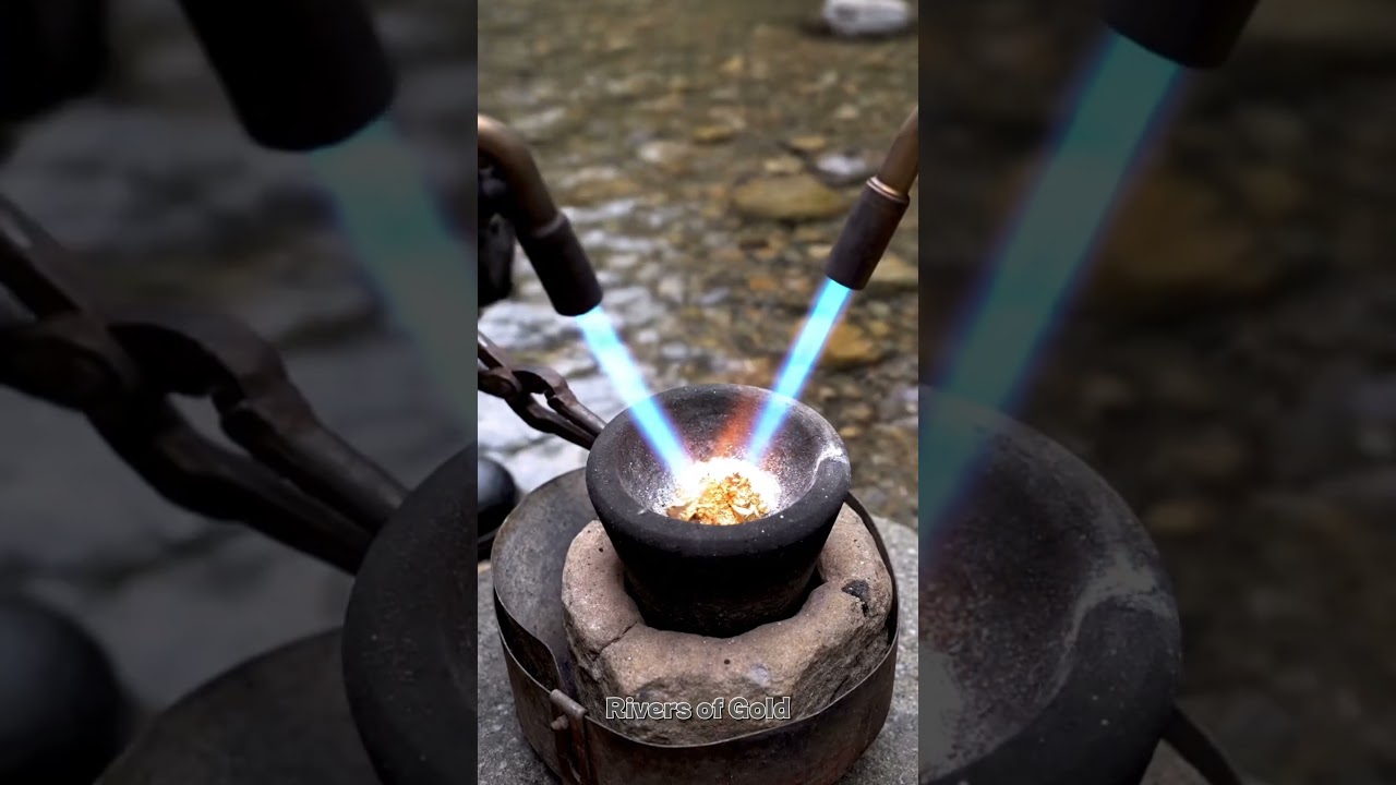 Found a Real Gold Vein Inside Quartz | Rare Natural Gold Discovery