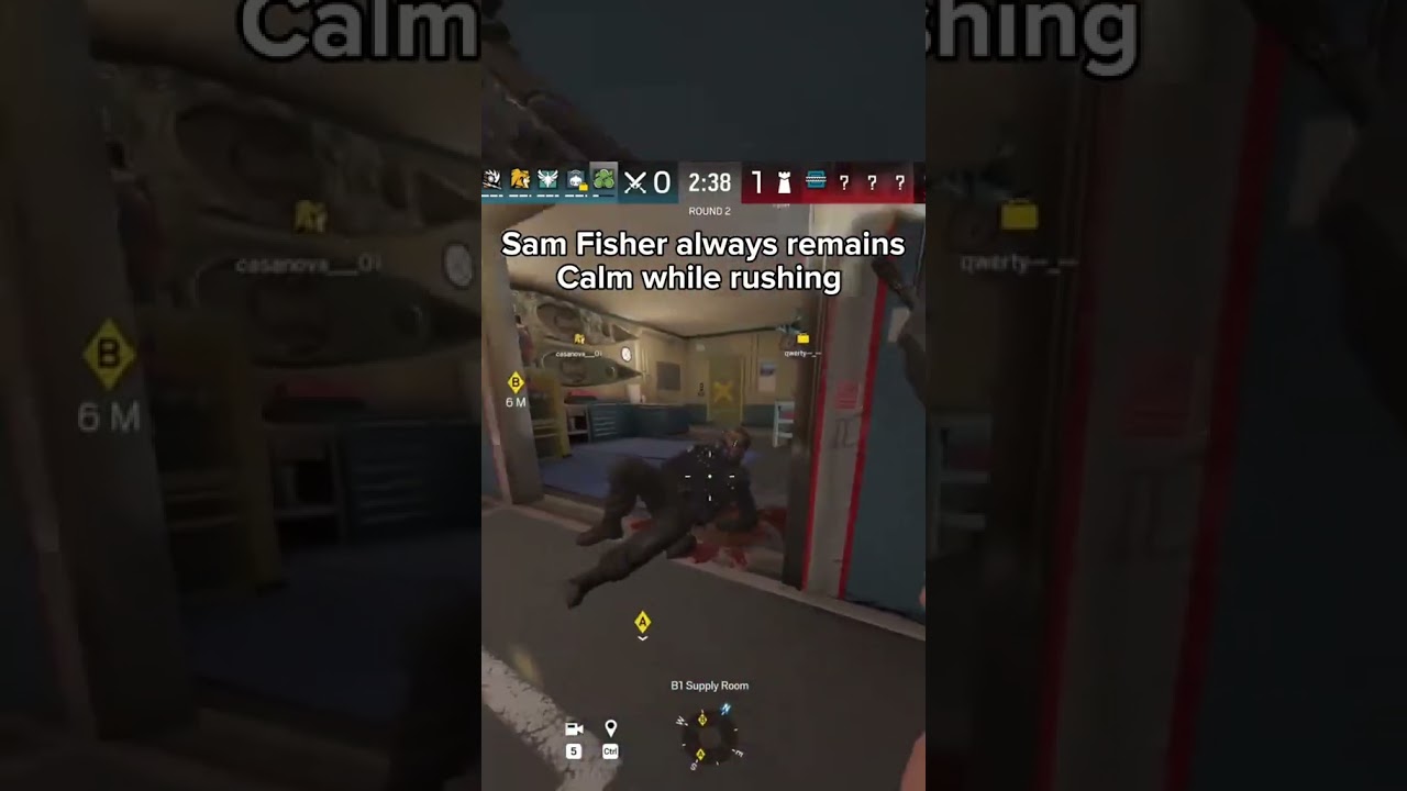 Сэм Фишер всегда сохраняет спокойствие 