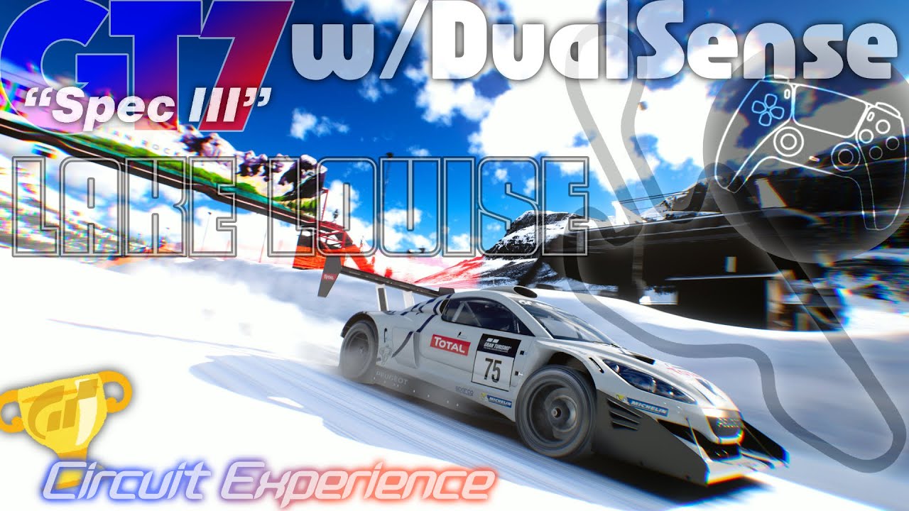 GT7 Spec III CE w/DualSense, Lake Louise, All GOLD