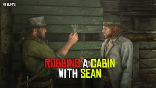 Arthur And Sean Rob A Cabin | RDR2 4K Cinematic