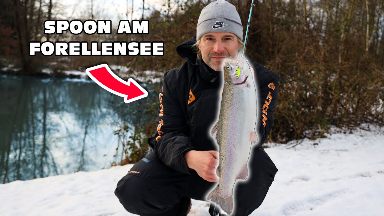 Forellenangeln mit Spoon | Alles was du wissen musst | Tipps & Tricks für den Fang am Forellenteich