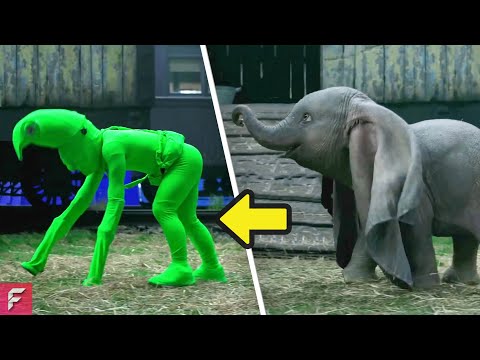 MOST FAMOUS Disney Movies BEFORE AND AFTER Special Effects (VFX)