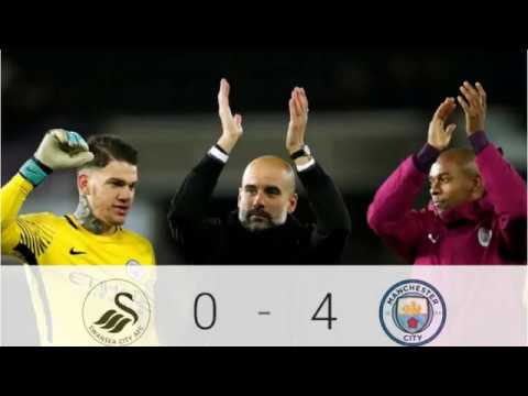 Download All Goals & Highlights  SWANSEA VS MANCHESTER CITY