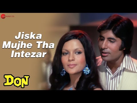 Jiska Mujhe Tha Intezar | Don | Amitabh Bachchan | Zeenat Aman | Lata Mangeshkar | Kishore Kumar