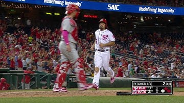 PHI@WSH: Goodwin plates Rendon with double to left