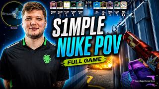 s1mple Plays FACEIT LEVEL 10 Nuke POV + VOICE COMMS