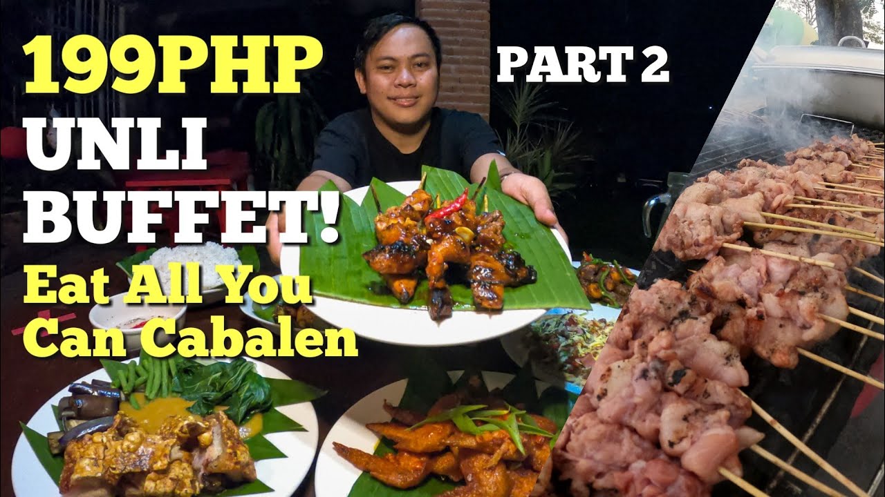 199PHP Unlimited Buffet Part 2 New set up Angeles City, Pampanga ft