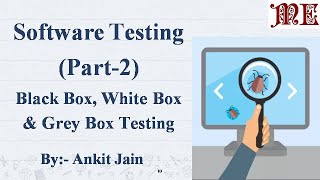 Black Box, White Box and Grey Box Testing || Part-2 || Software Engineering || By:- Ankit Jain