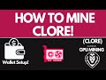 How To Mine CLORE AI Blockchain - KAWPOW GPU MINING