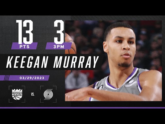 NBACentral on X: Keegan Murray tonight: 41 points 5 rebounds 3