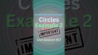 TEAS Math Geometry - Circle Problems Involving Circumference and Area #craftmath #teasmath