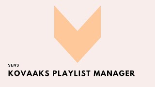 Kovaaks Playlist Manager