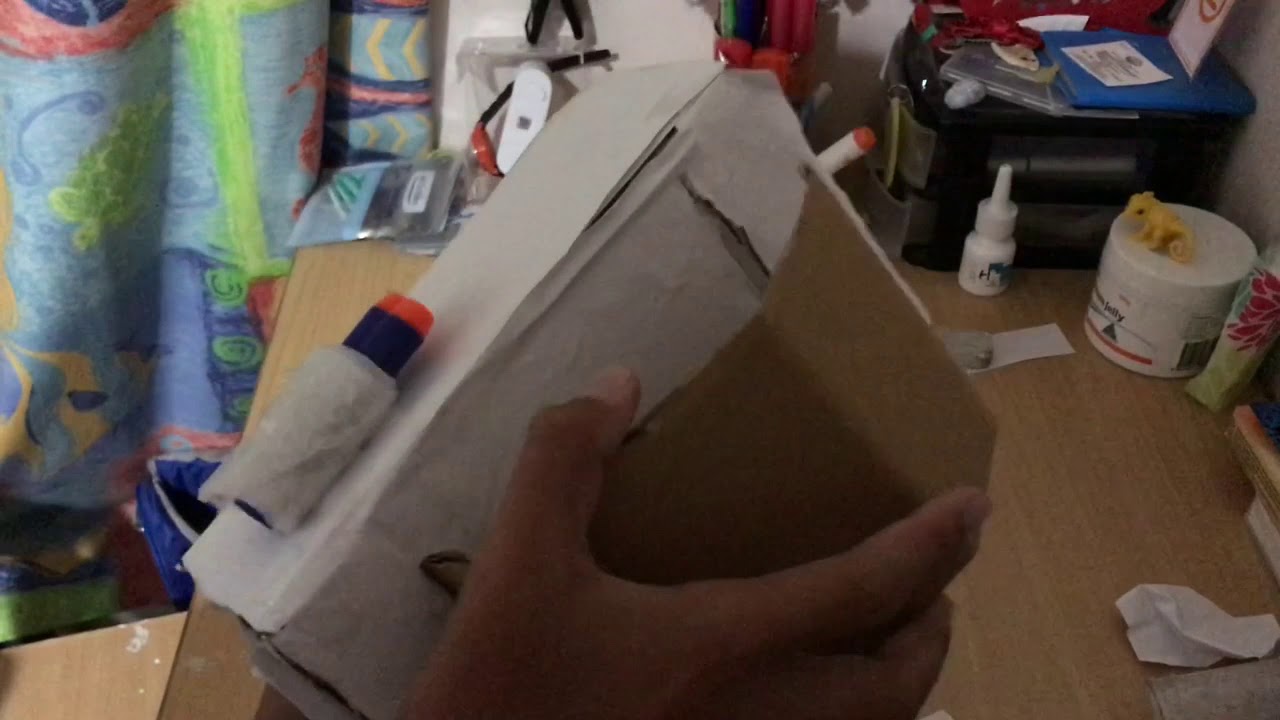 How to make a DIY homemade nerf gun holster!! YouTube