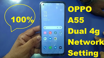 Oppo A55 Dual Sim 4G Network Availble & Oppo A55 Dual Volte Enable ! 100% Done